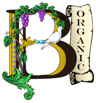 B Organic Farm Logo. Located in Chino Valley, AZ 550 S Road 1 East.